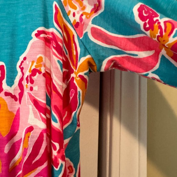 Lilly Pulitzer Linden Dress in Via Sunny XL - Picture 4 of 7